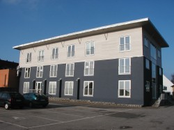 Kontorhuset udefra