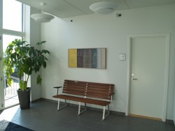 Kontorhusets indgang
